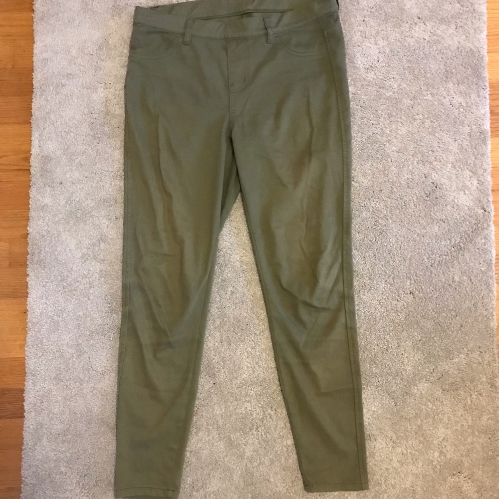 Olive Green Women's Pants